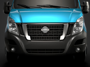 nissan nv400 singlecab sw e30 chassis 2014 Modelo 3D