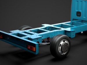 nissan nv400 singlecab sw e30 chassis 2014 Modelo 3D