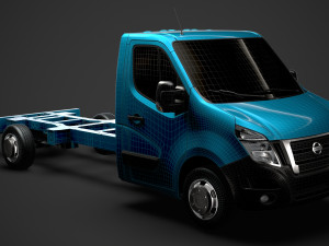 nissan nv400 singlecab sw e30 chassis 2014 Modelo 3D