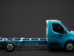 nissan nv400 singlecab sw e30 chassis 2014 Modelo 3D