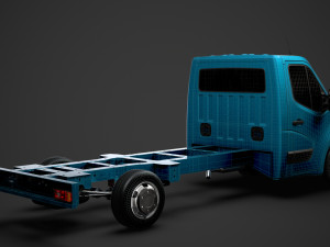 nissan nv400 singlecab sw e30 chassis 2014 Modelo 3D