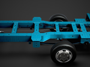 nissan nv400 singlecab sw e30 chassis 2014 Modelo 3D