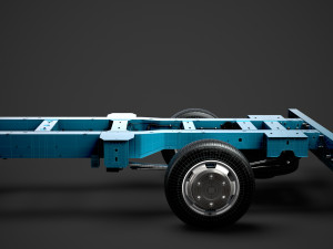 nissan nv400 singlecab sw e30 chassis 2014 Modelo 3D