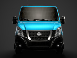 nissan nv400 singlecab sw e30 chassis 2014 Modelo 3D