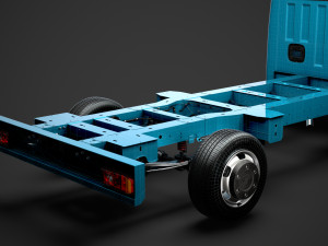 nissan nv400 singlecab sw e30 chassis 2014 Modelo 3D