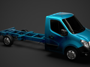 nissan nv400 singlecab sw e30 chassis 2014 Modelo 3D