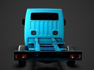 nissan nv400 singlecab sw e30 chassis 2014 Modelo 3D