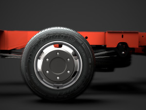 nissan nv400 singlecab sw e30 chassis 2020 Modelo 3D