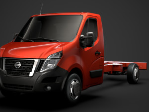 nissan nv400 singlecab sw e30 chassis 2020 Modelo 3D