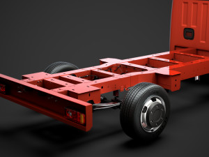 nissan nv400 singlecab sw e30 chassis 2020 Modelo 3D