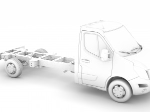 nissan nv400 singlecab sw e30 chassis 2020 Modelo 3D