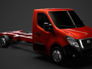 nissan nv400 singlecab sw e30 chassis 2020 Modelo 3D