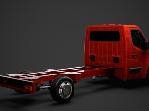 nissan nv400 singlecab sw e30 chassis 2020 Modelo 3D
