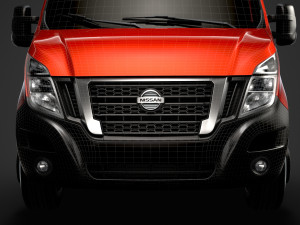 nissan nv400 singlecab sw e30 chassis 2020 Modelo 3D