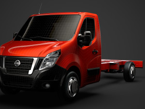 nissan nv400 singlecab sw e30 chassis 2020 Modelo 3D