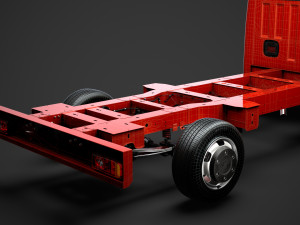 nissan nv400 singlecab sw e30 chassis 2020 Modelo 3D