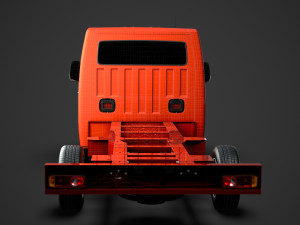 nissan nv400 singlecab sw e30 chassis 2020 Modelo 3D