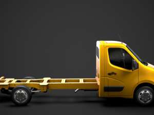 opel movano singlecab sw e30 chassis 2014 Model 3D