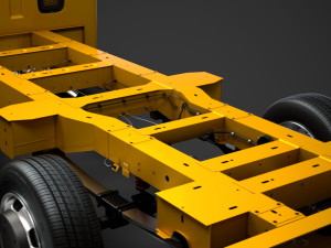 opel movano singlecab sw e30 chassis 2014 Model 3D