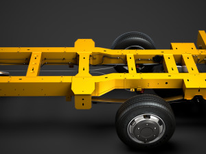 opel movano singlecab sw e30 chassis 2014 Model 3D