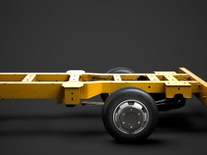 opel movano singlecab sw e30 chassis 2014 Model 3D