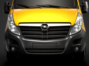 opel movano singlecab sw e30 chassis 2014 3D Model