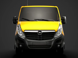 opel movano singlecab sw e30 chassis 2014 3D Model