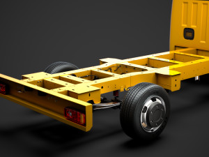 opel movano singlecab sw e30 chassis 2014 Model 3D