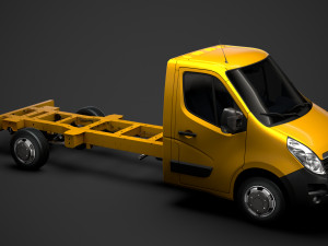opel movano singlecab sw e30 chassis 2014 Model 3D