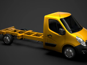 opel movano singlecab sw e30 chassis 2014 3D Model
