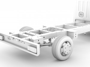 opel movano singlecab sw e30 chassis 2014 Model 3D