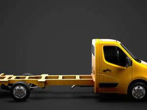 opel movano singlecab sw e30 chassis 2014 3D Model