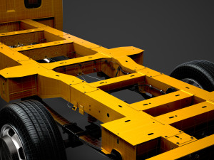 opel movano singlecab sw e30 chassis 2014 Model 3D