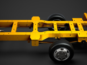 opel movano singlecab sw e30 chassis 2014 Model 3D
