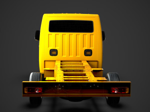 opel movano singlecab sw e30 chassis 2014 Model 3D