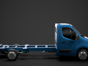 opel movano singlecab sw e30 chassis 2020 3D Model