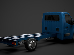 opel movano singlecab sw e30 chassis 2020 3D Model