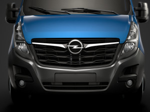 opel movano singlecab sw e30 chassis 2020 3D Model