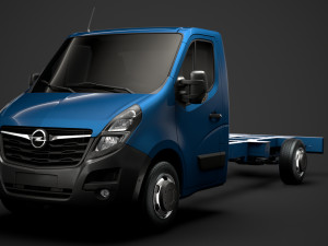 opel movano singlecab sw e30 chassis 2020 3D Model