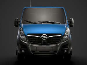 opel movano singlecab sw e30 chassis 2020 3D Model