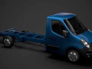 opel movano singlecab sw e30 chassis 2020 3D Model
