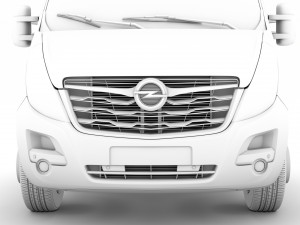 opel movano singlecab sw e30 chassis 2020 3D Model