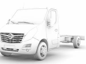 opel movano singlecab sw e30 chassis 2020 3D Model