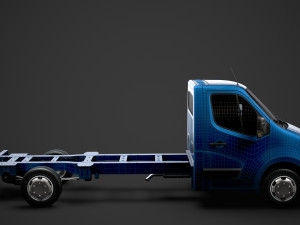 opel movano singlecab sw e30 chassis 2020 3D Model