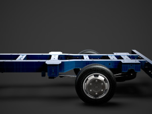 opel movano singlecab sw e30 chassis 2020 3D Model
