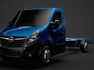 opel movano singlecab sw e30 chassis 2020 3D Model