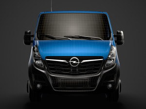 opel movano singlecab sw e30 chassis 2020 3D Model