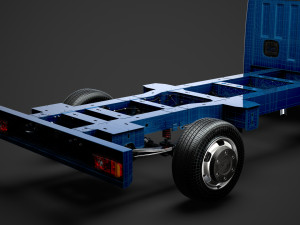 opel movano singlecab sw e30 chassis 2020 3D Model