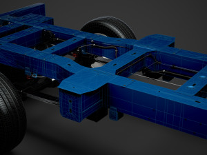 opel movano singlecab sw e30 chassis 2020 3D Model