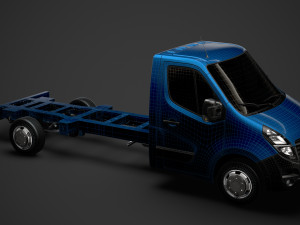 opel movano singlecab sw e30 chassis 2020 3D Model